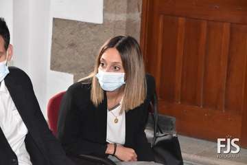 Entrega del título de Hijo Predilecto a Luis Arencibia a título póstumo/Francisco Javier Santana y TA.